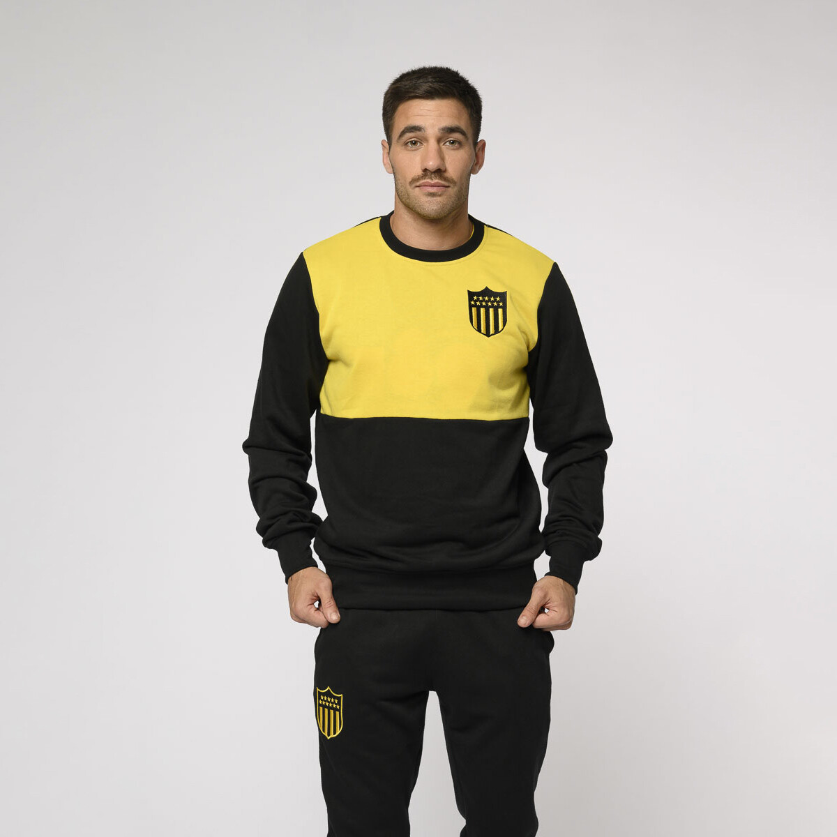 Buzo Carbonero Peñarol Licencias Hombre - 232 