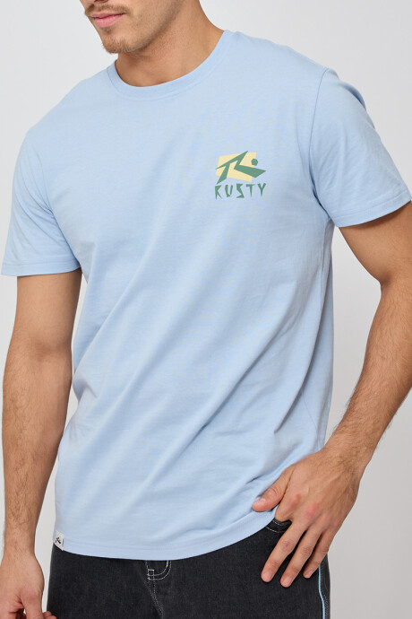 T-SHIRT RINZA RUSTY Celeste