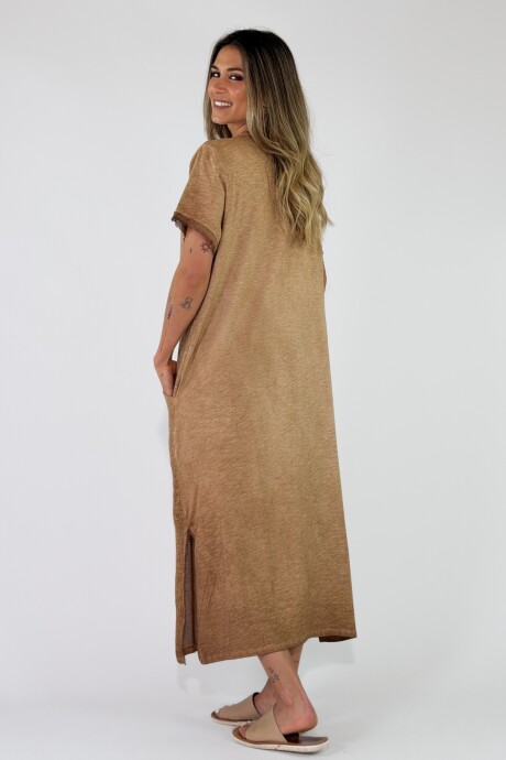 VESTIDO CAICOS Camel