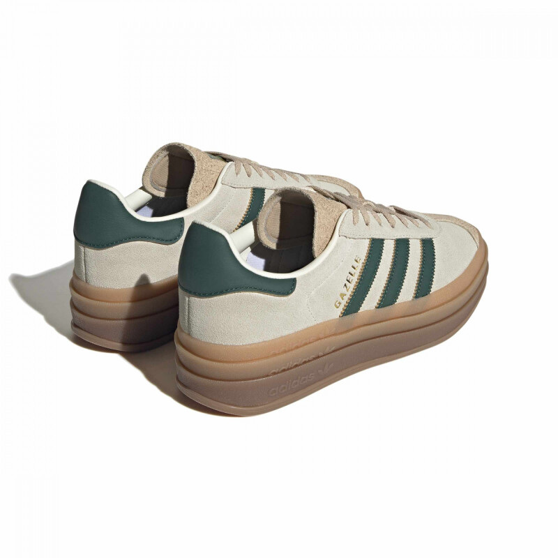 CHAMPIONES ADIDAS GAZELLE BOLD W de Mujer - ID7056 Blanco Crema-verde