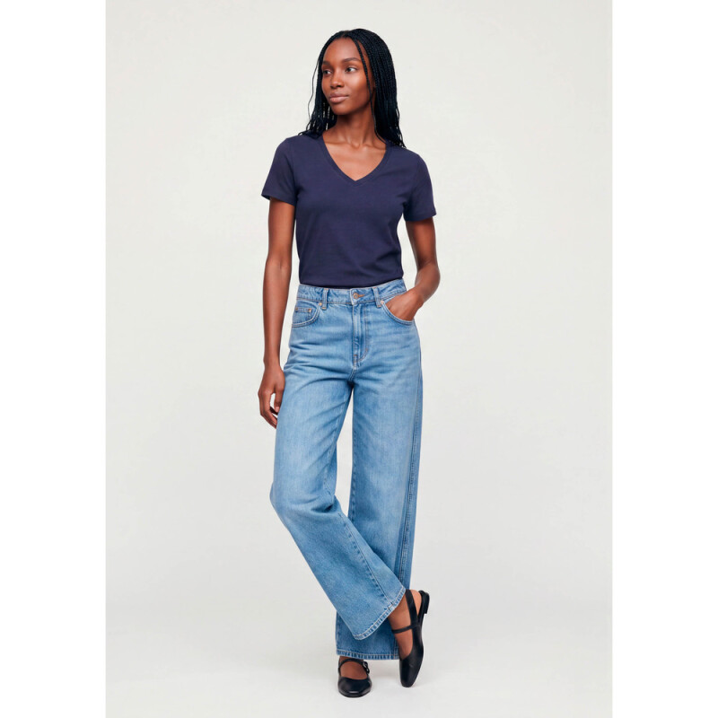 BLUSA MM FEM AZUL ESCURO