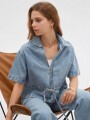 Blusa Larea Celeste