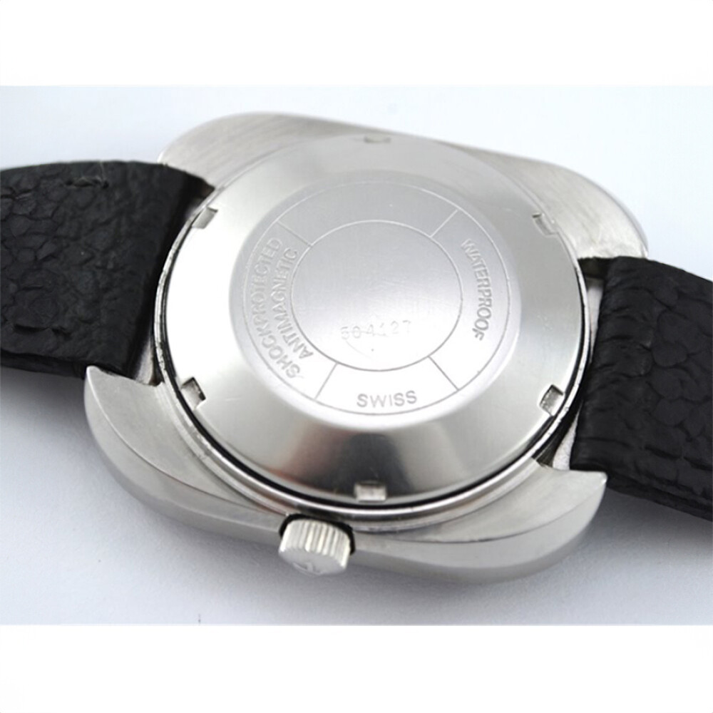 Reloj De Acero Vintage Longines Record Automático Años 1970, Calibre 1955-2 Reloj De Acero Vintage Longines Record Automático Años 1970, Calibre 1955-2