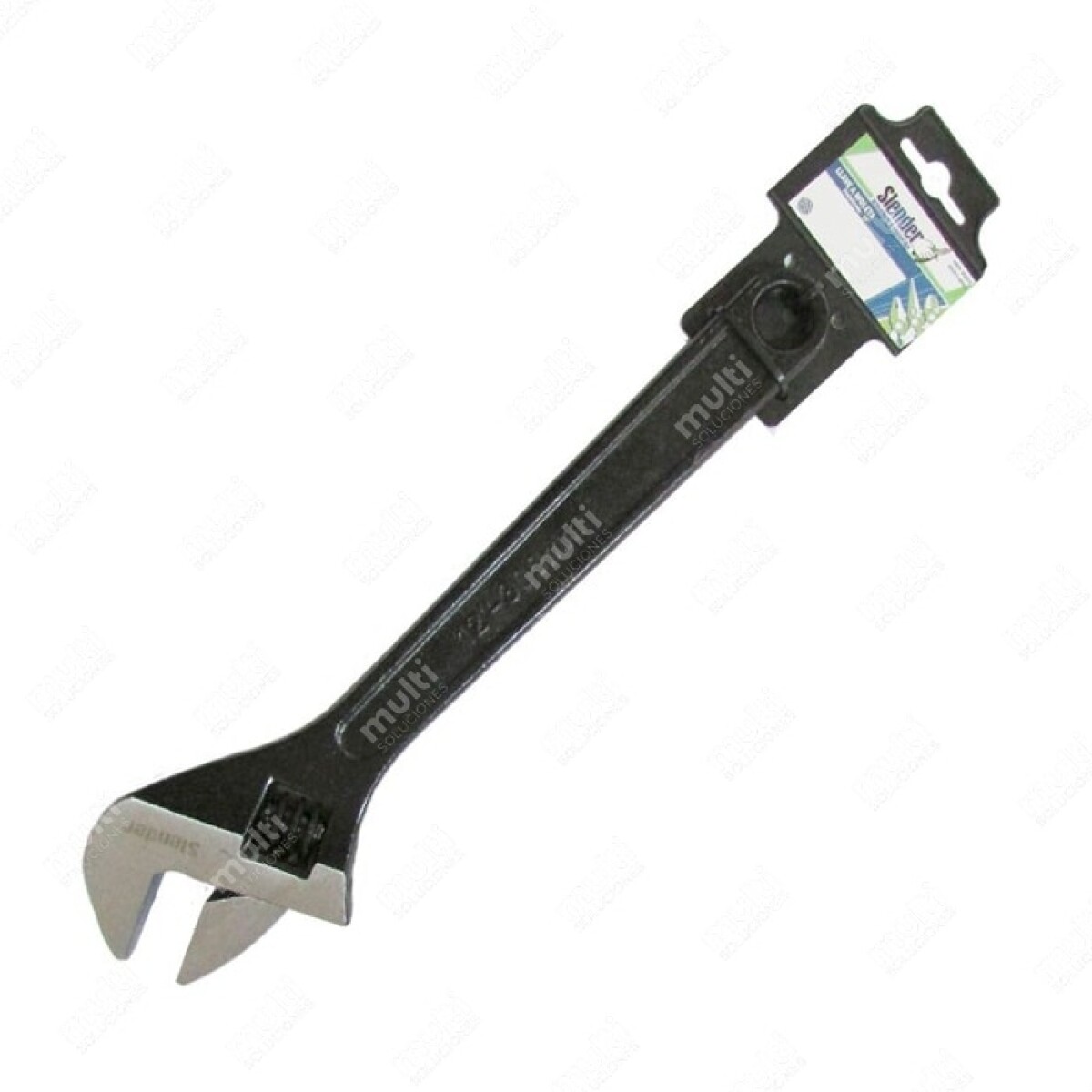 Llave a moleta fosfatizada Slender 12" 