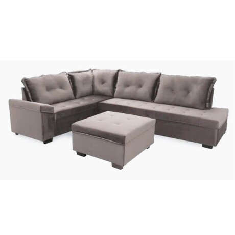 SOFA ESQUINERO TOKIO CON PUFF - VARIOS COLORES SOFA ESQUINERO TOKIO CON PUFF - VARIOS COLORES