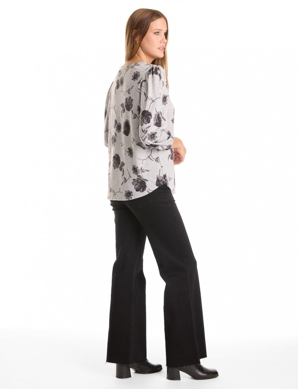 Buzo Soft Print GRIS/MULTI