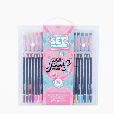 SET PARA COLOREAR HEART ROSA ROSADO