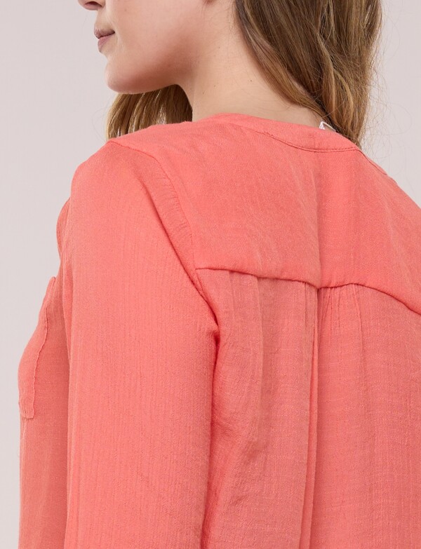 Blusa Nudo Opcional CORAL