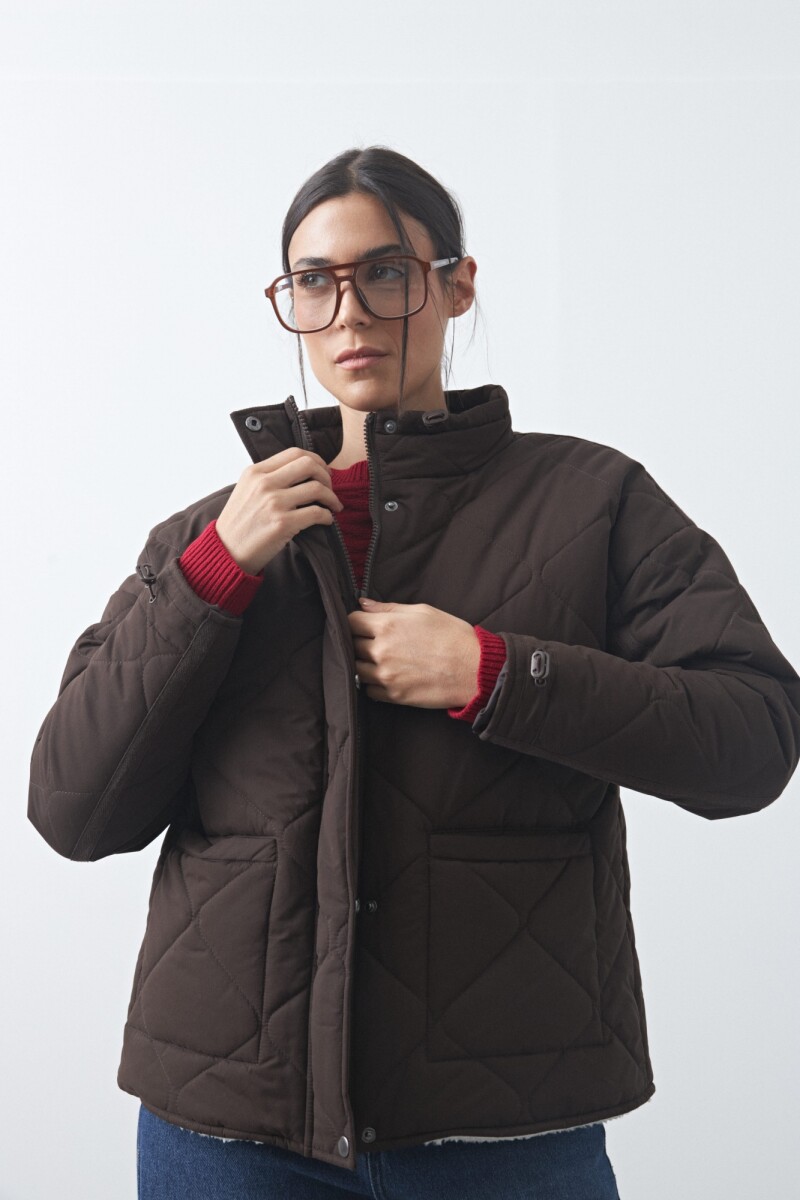 CAMPERA SAFIA Chocolate