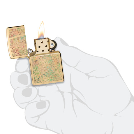 Encendedor ZIPPO 46006 C/Diseño Oro 0