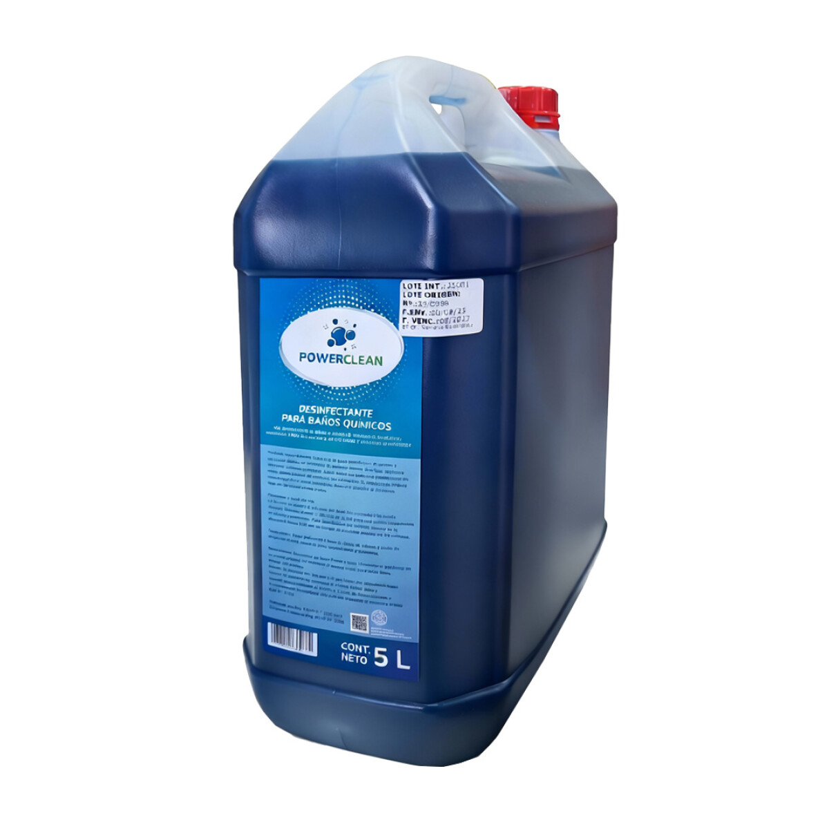 Desinfectante para baños químicos Power Clean 5L 