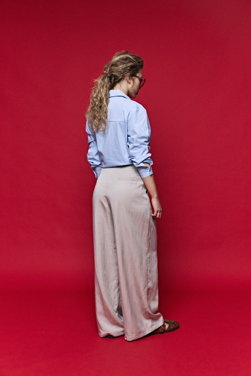 PANTALÓN SARE BEIGE Beige