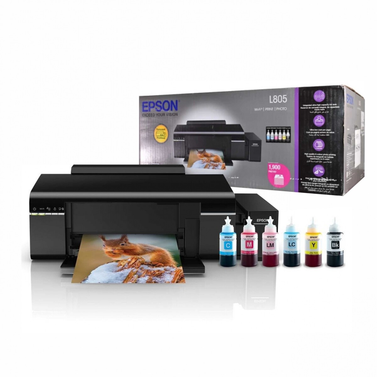 Impresora Epson Inalambrica Ecotank L805 