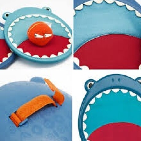 Paletas con velcro y pelota Frog Tiburon