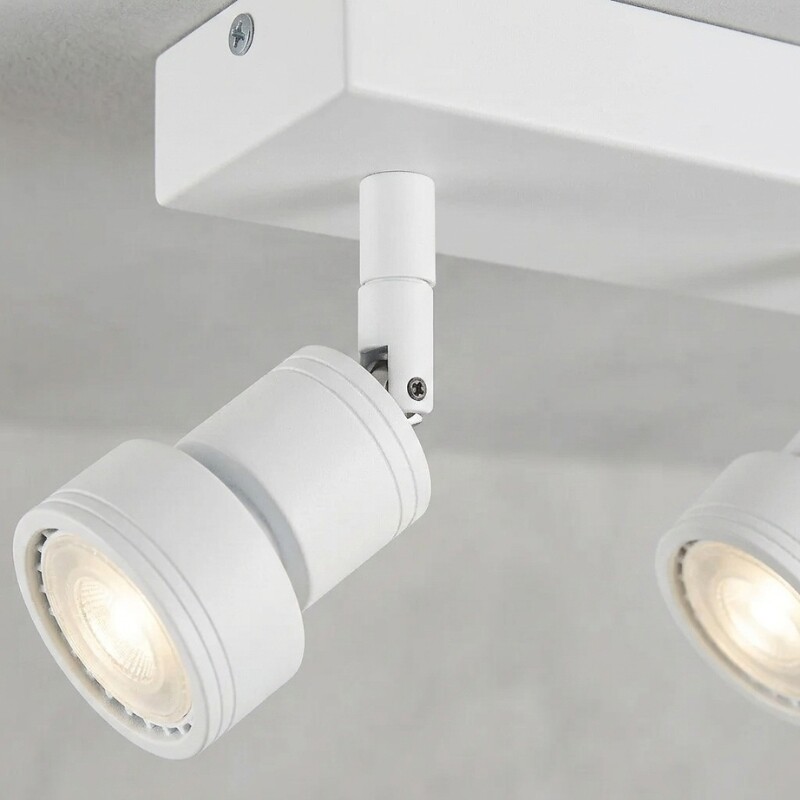 AASO Lámpara Niza Triple Orientable Blanca