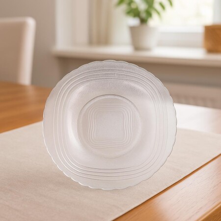 PLATO LLANO POSTRE LINEA CRYSTAL PLATO LLANO POSTRE LINEA CRYSTAL