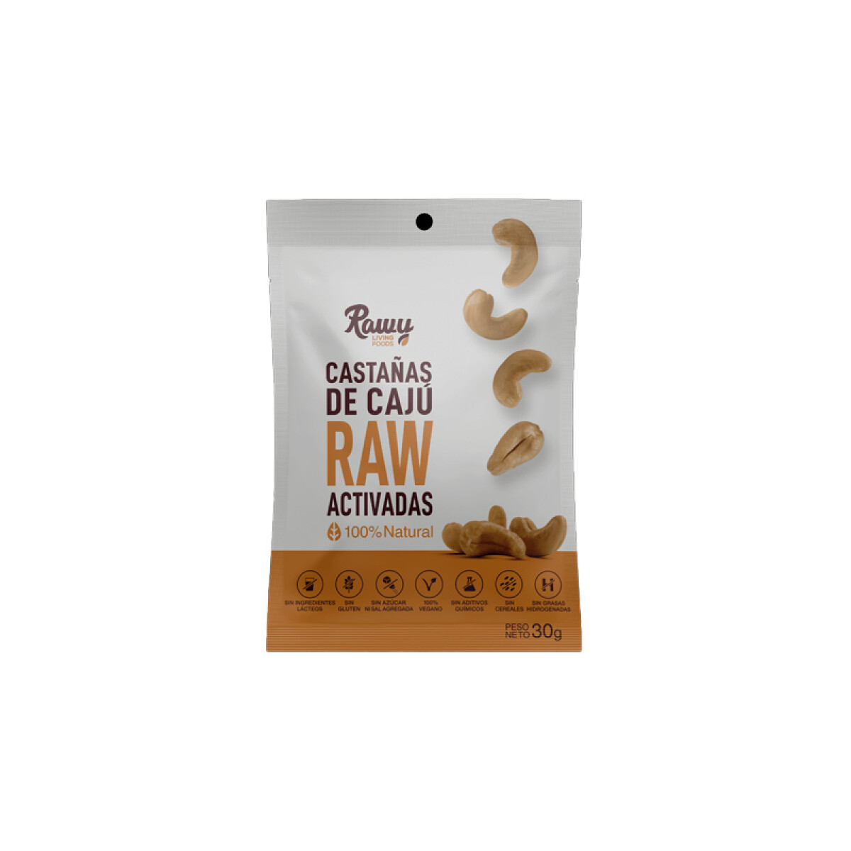Castañas De Caju Rawy 30g 