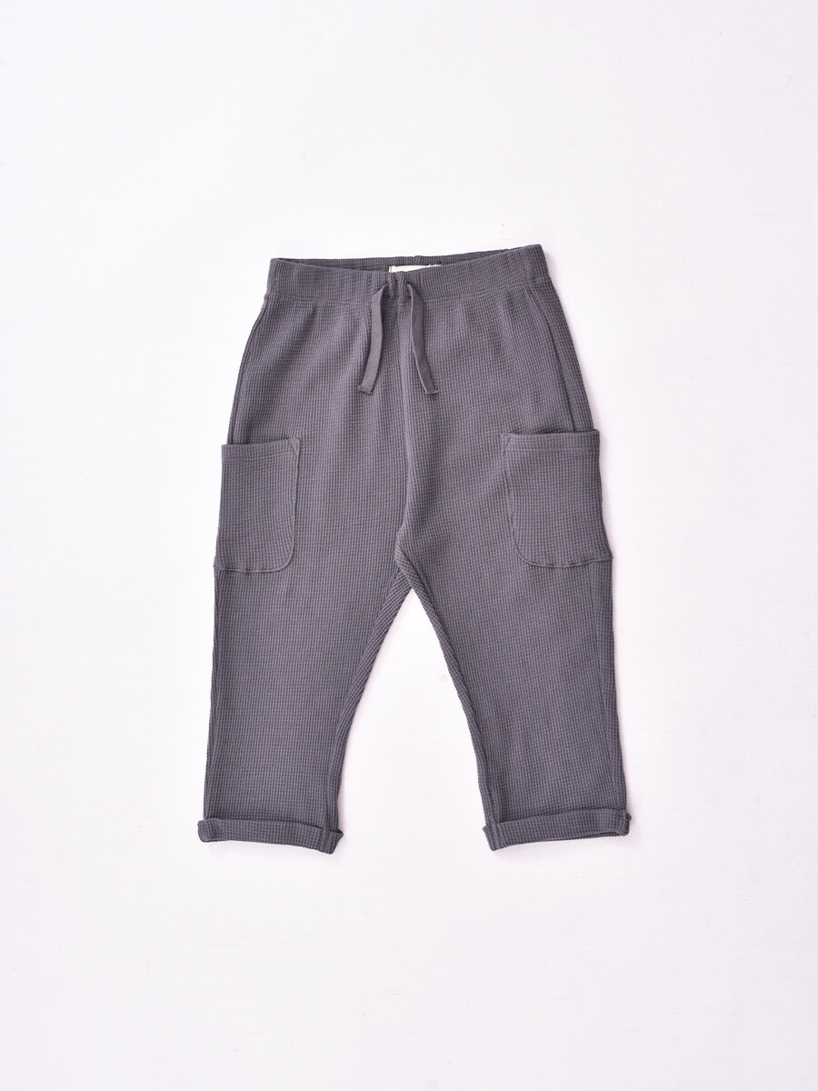 PANTALON FABRI - GRIS OSCURO 
