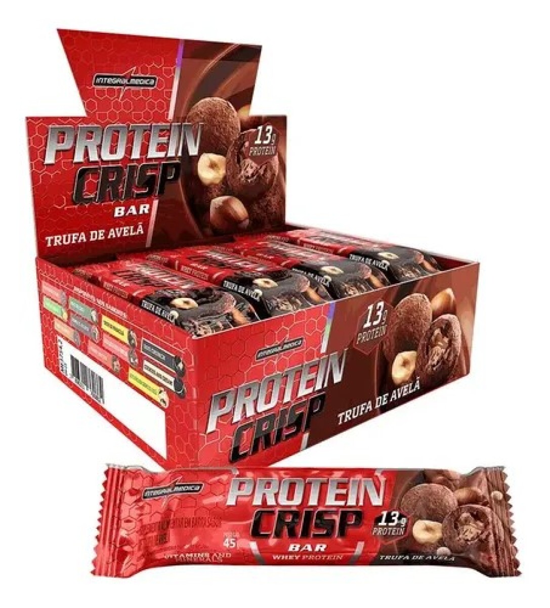 Caja x 12 - Protein crisp Trufa Avellana 