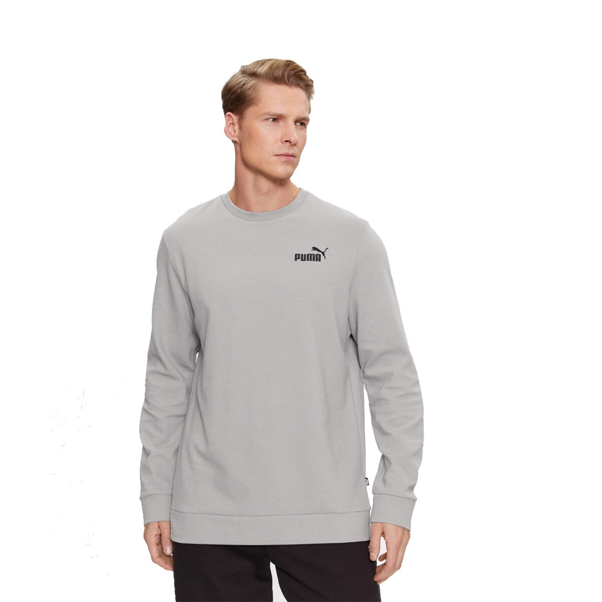 BUZO ESS ELEVATED CREW - PUMA 