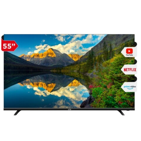 Smart TV WIN 55" 4K UHD LED con Google TV, 3 HDMI y 2 USB Smart TV WIN 55" 4K UHD LED con Google TV, 3 HDMI y 2 USB