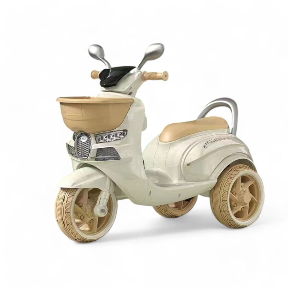 Bebesit Moto a batería Scooby 6v - VERDE 