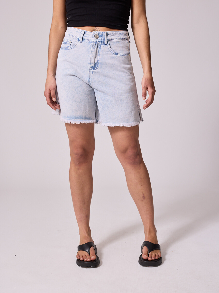 SHORT JEAN INRI DIXIE Celeste Claro
