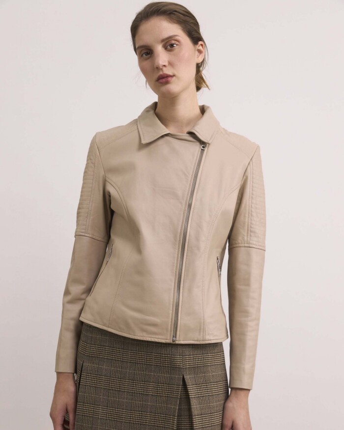 Campera Lavanda Beige