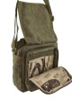 Morral con múltiples compartimentos Verde