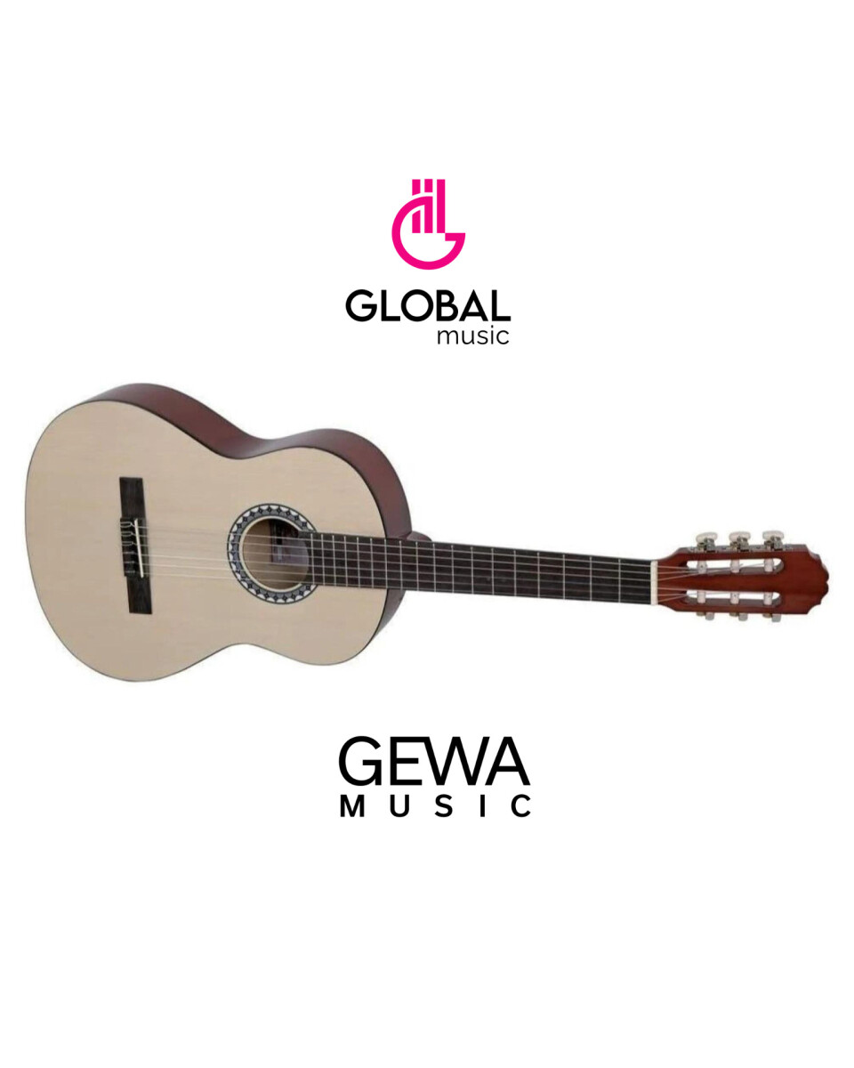 PURE GEWA Guitarra Clásica 3/4 natural 