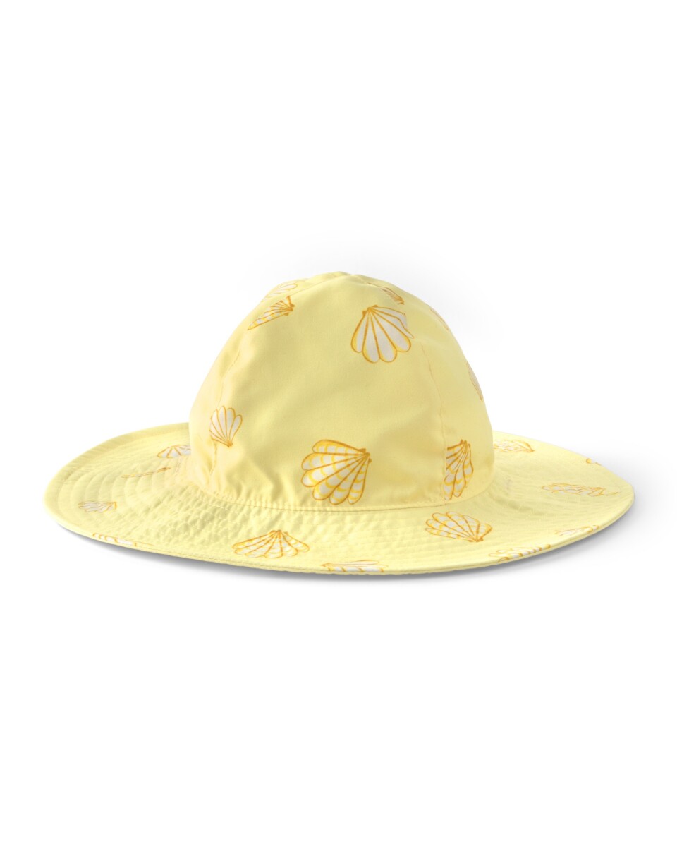 Capelina reversible, amarilla 