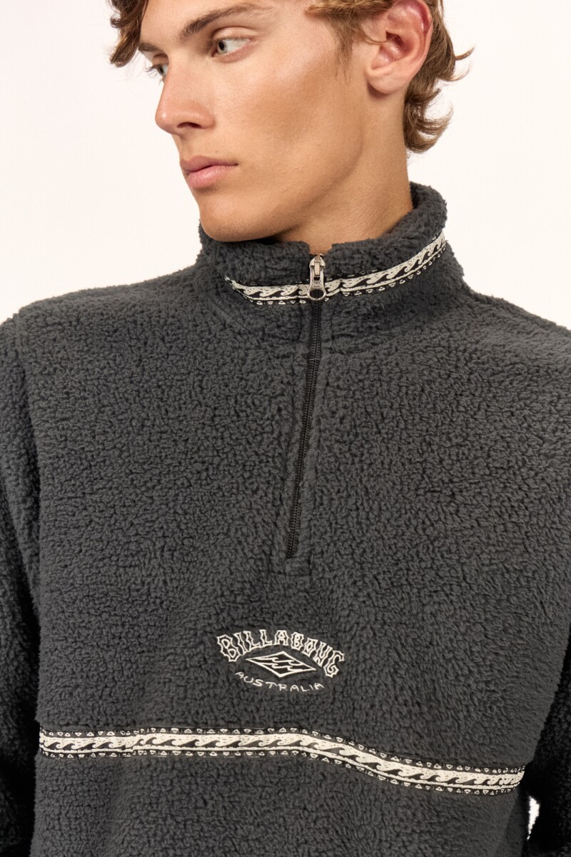 POLAR MOCK NECK J-negro