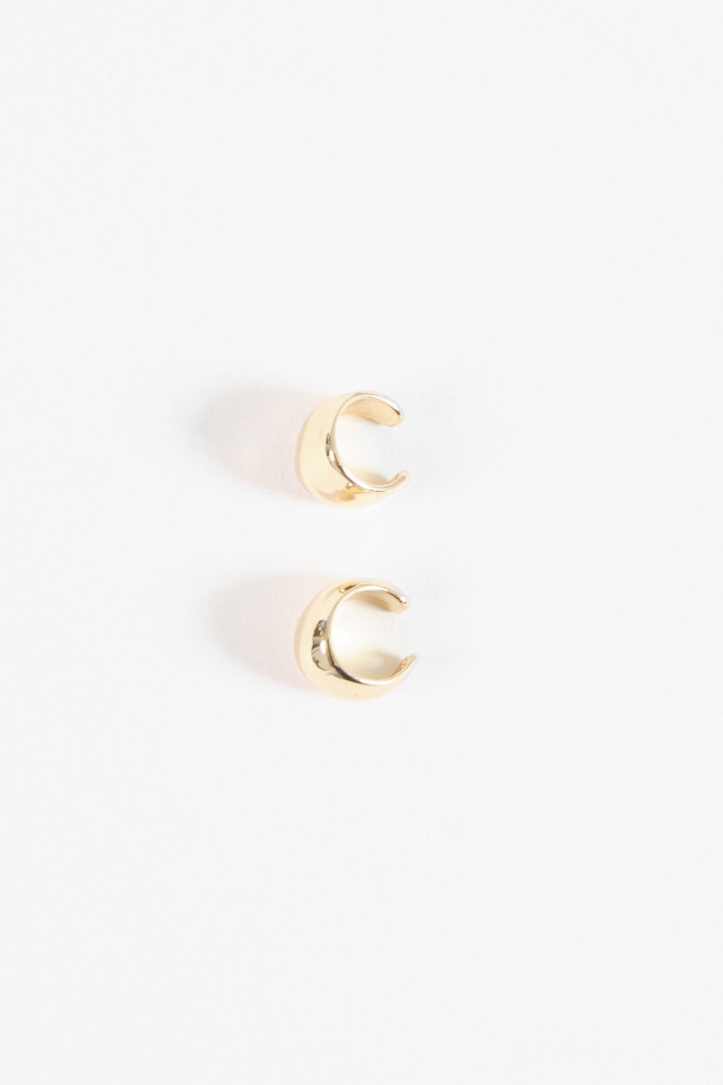 Set 2 earcuff gruesos dorado