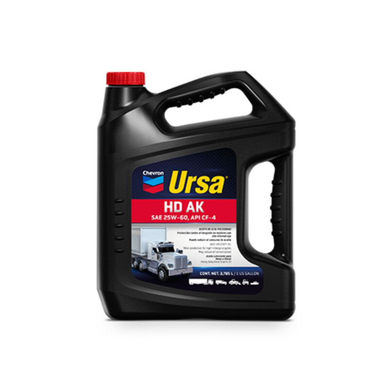 ACEITE 25W60 TEXACO URSA 4LT Aceite 25w60 Texaco Ursa 4lt