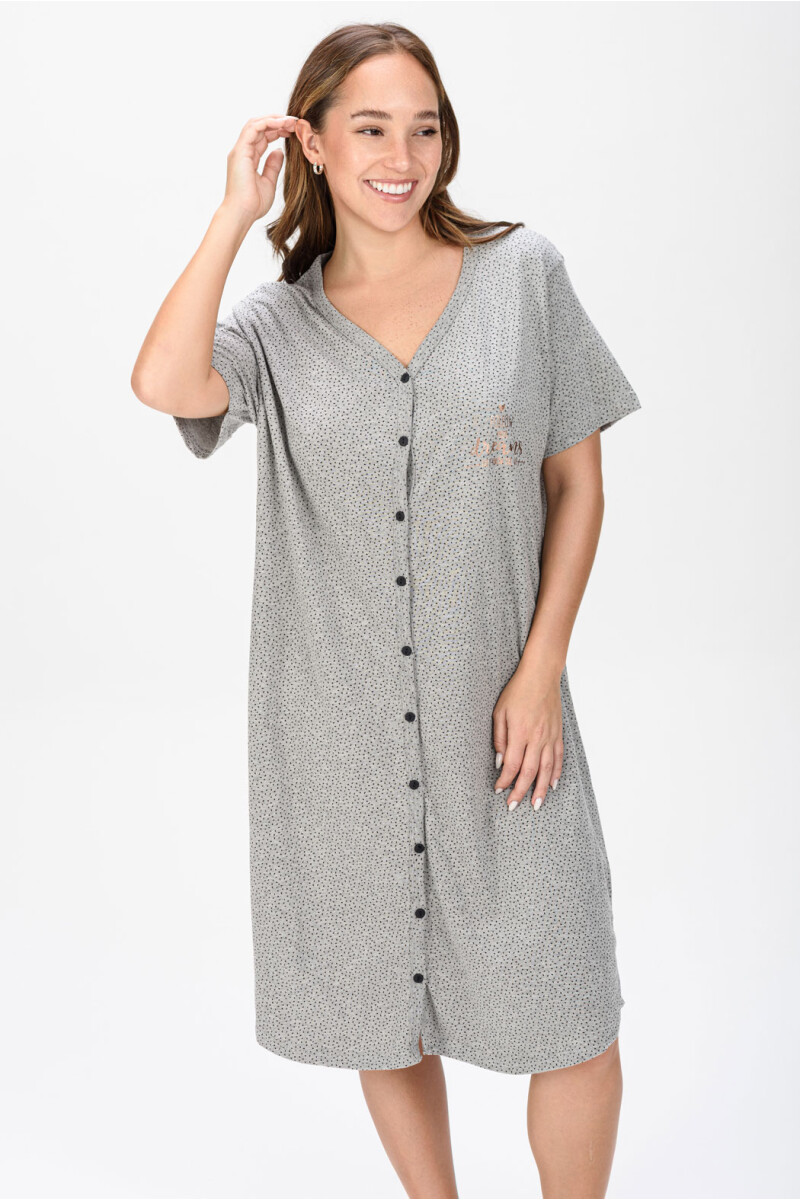 CAMISA ALGODÓN GRIS