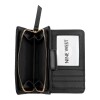 Small Leather Goods Harland French Wallet Black