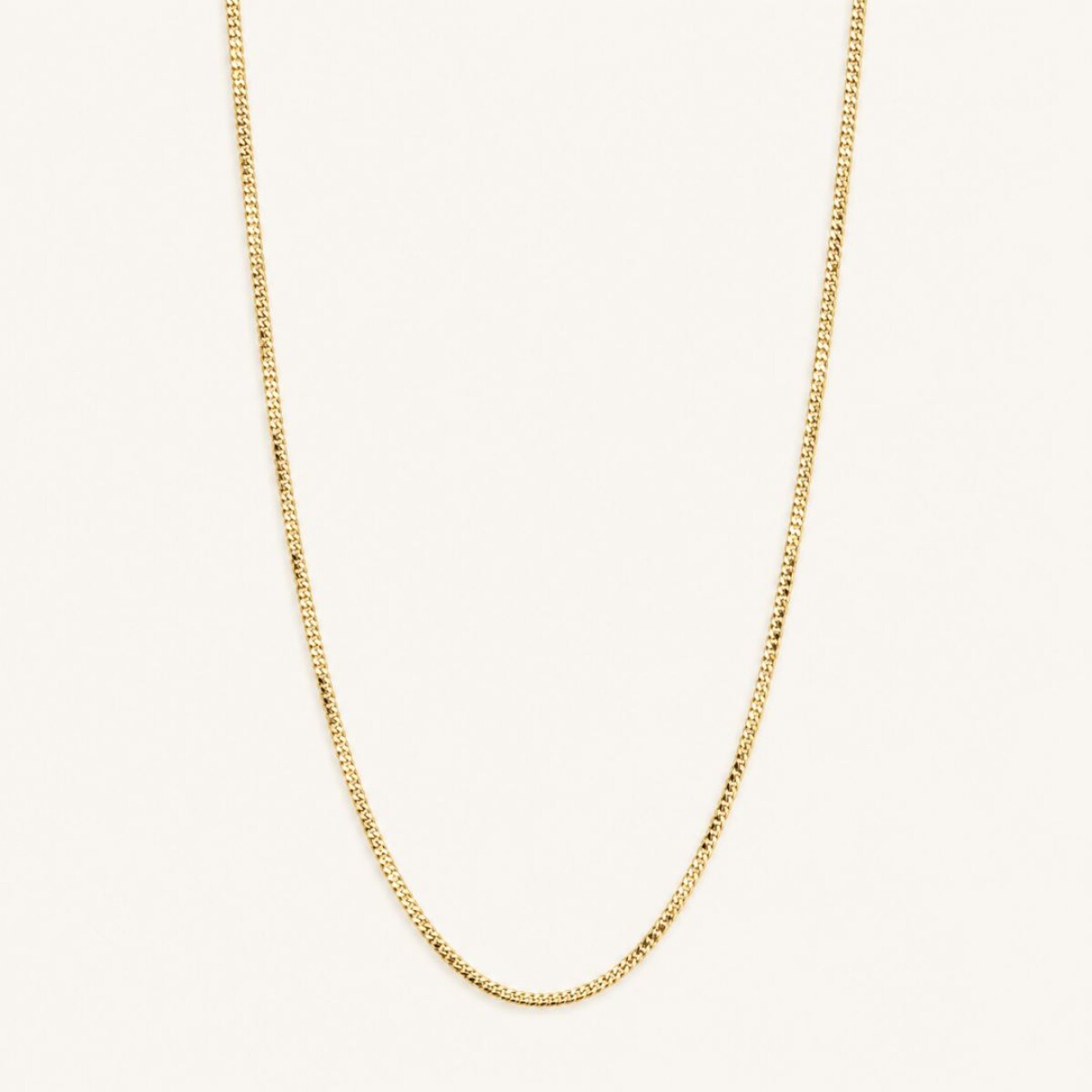 Cadena Oxford - Plata y Baño de Oro 