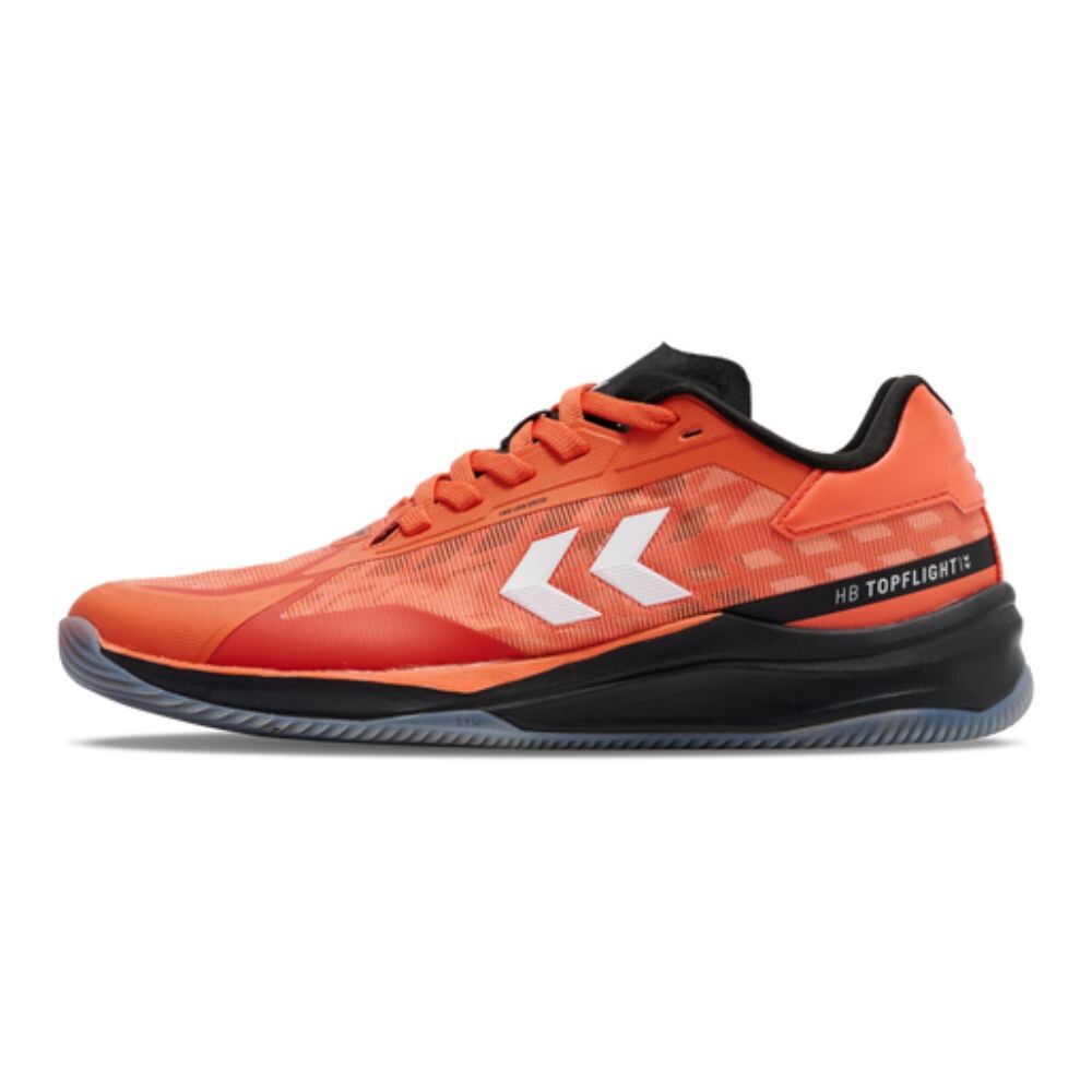 CALZADO DE HANDBALL TOPFLIGHT PRO NARANJA NEGRO