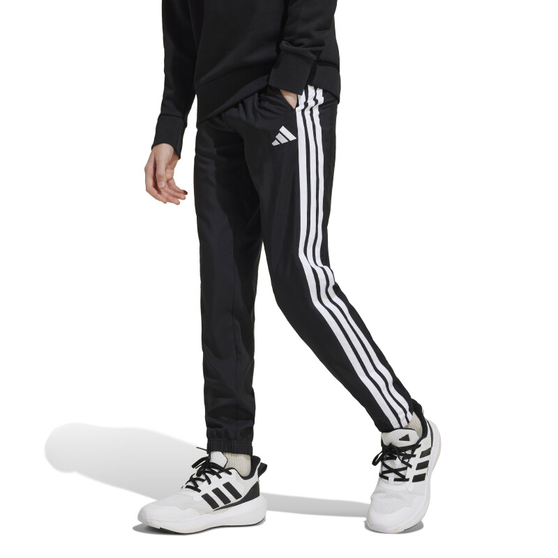 Pantalón de Niños Adidas Essentials Negro - Blanco