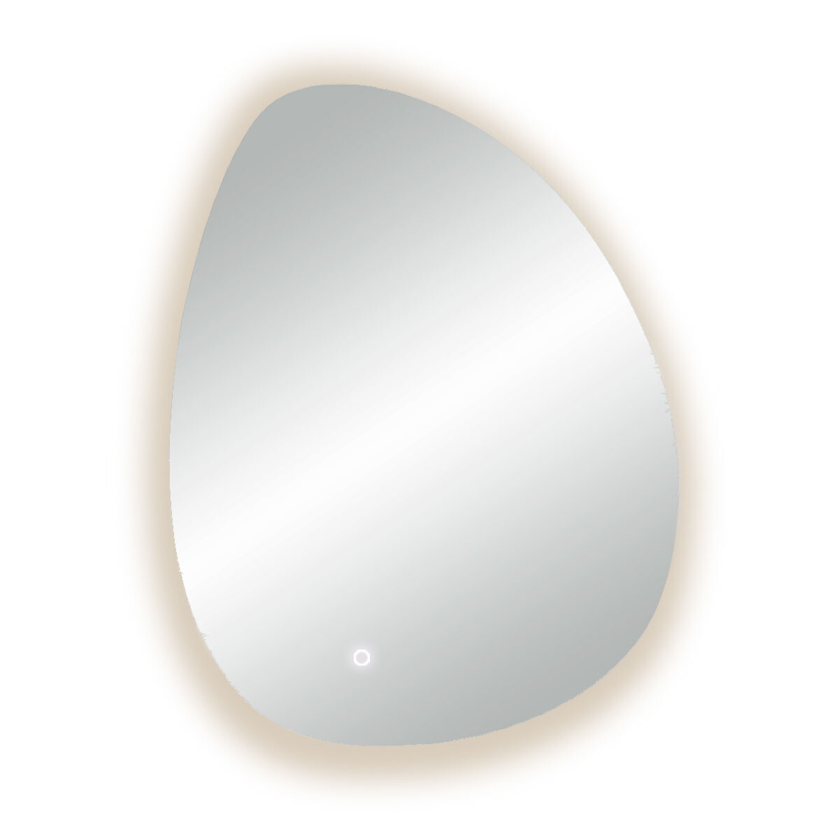 Espejo Frameless 70X90 Anticorrosion Con Sensor One Touch Y Luz Led 