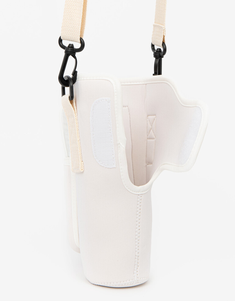 Rega Varios Porta Vaso Con Correa - Blanco Crema