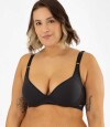 Soutien preformado micro lateral Negro