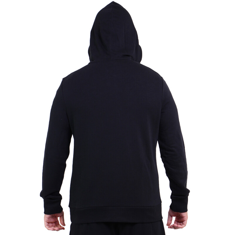 Diadora Canguro Deportivo Hombre Hoodie Ess. Sports Negro