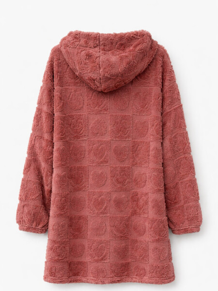PIJAMA HOODIE ANA ROSADO