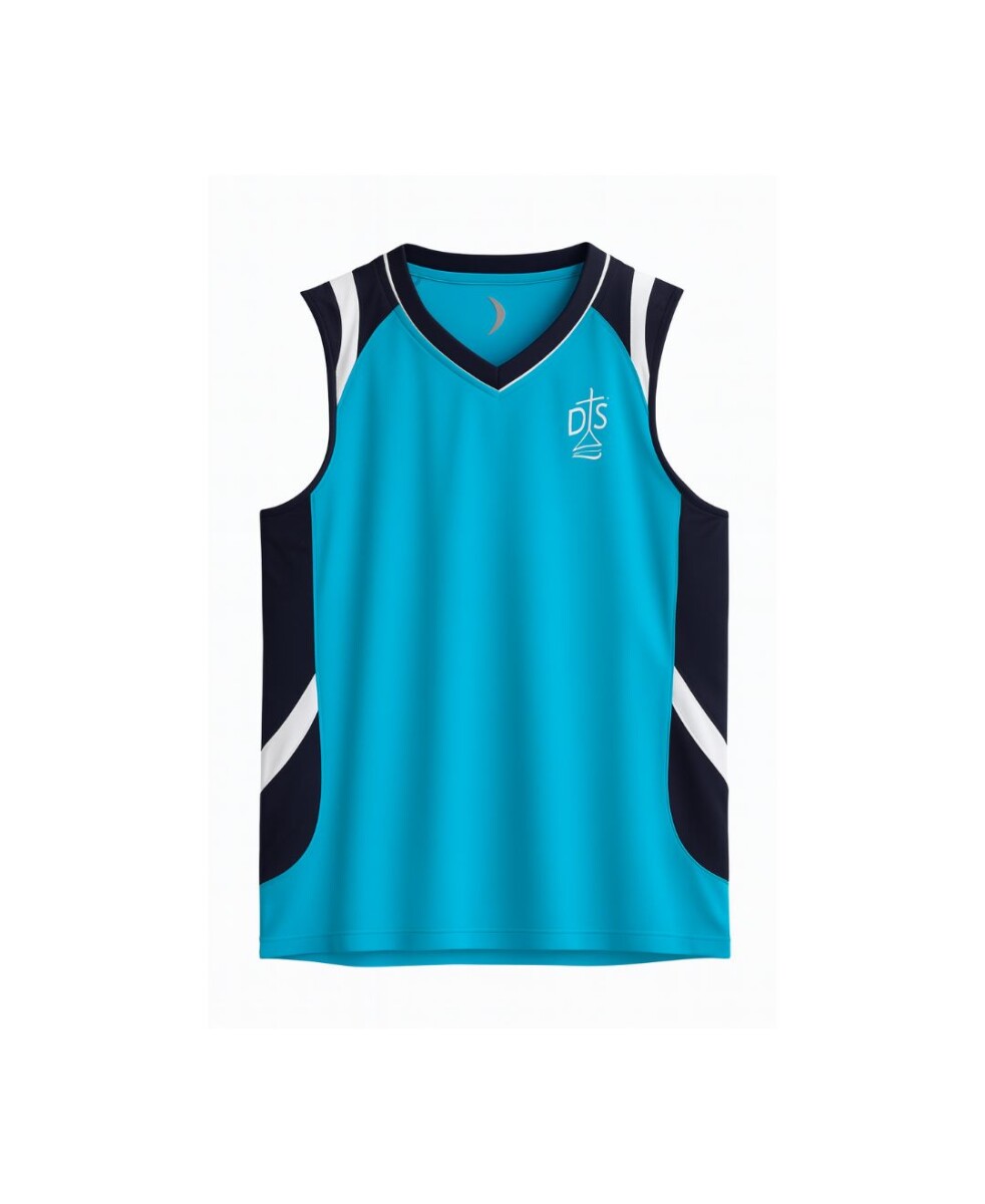 T-shirt Basketball Colegio La Mennais - Celeste 