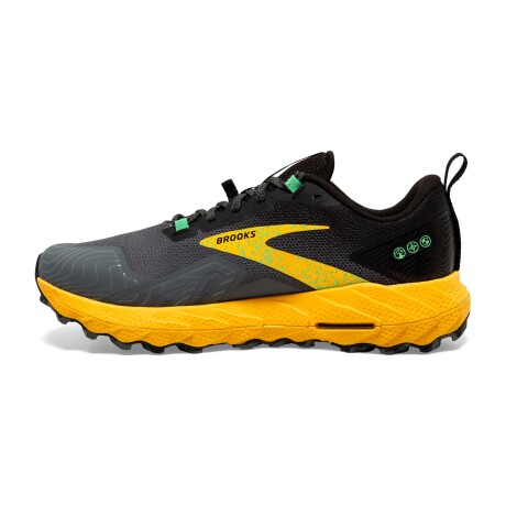 Championes Brooks de Hombre - Cascadia 17 - 1104031D333 GREY/YELLOW