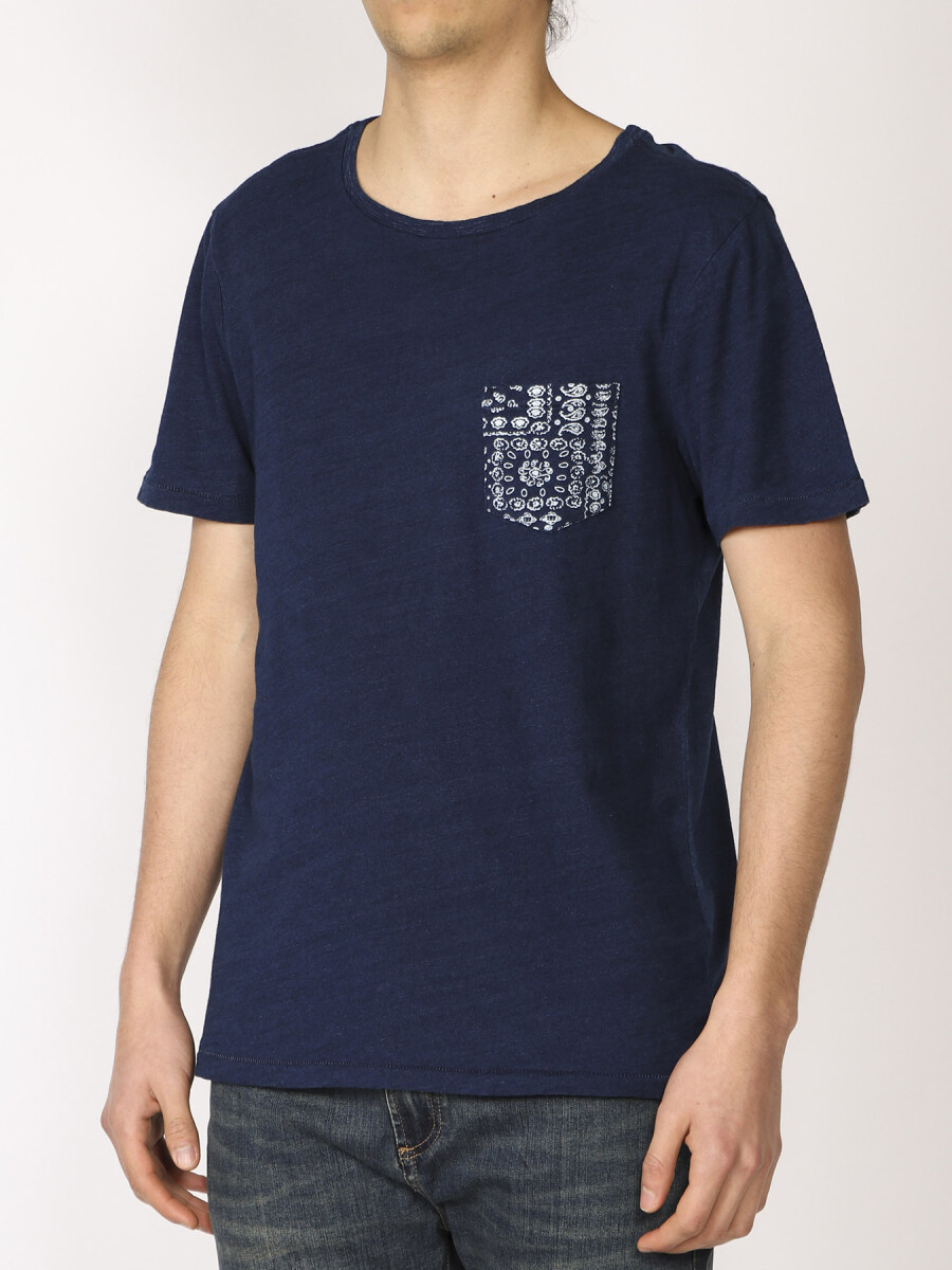 T - Shirt Harry - Azul Osc/bla 