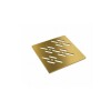 ELLEVE Receptaculo cuadrado 100mm dorado Elleve Receptaculo Cuadrado 100mm Dorado