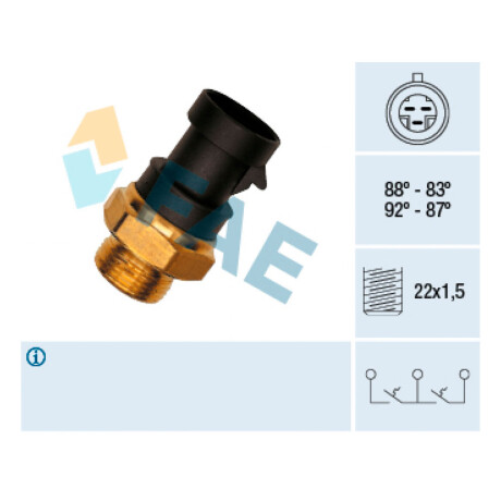 BULBO INTERRUPTOR CITROEN - PEUGEOT ELECTRO FIAT DUCATO 1.9D BOXER FAE BULBO INTERRUPTOR CITROEN - PEUGEOT ELECTRO FIAT DUCATO 1.9D BOXER FAE