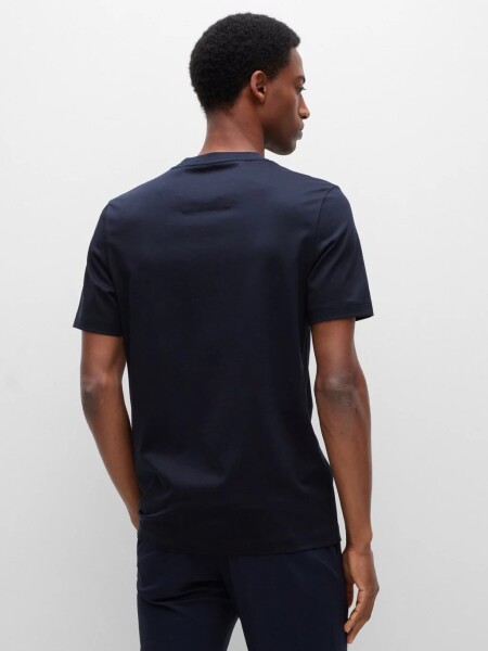 BOSS -Remera de algodón regular fit, Tiburt-311 0